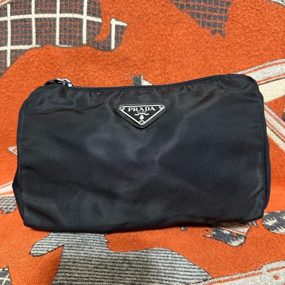Prada Black Cosmetic Bag
